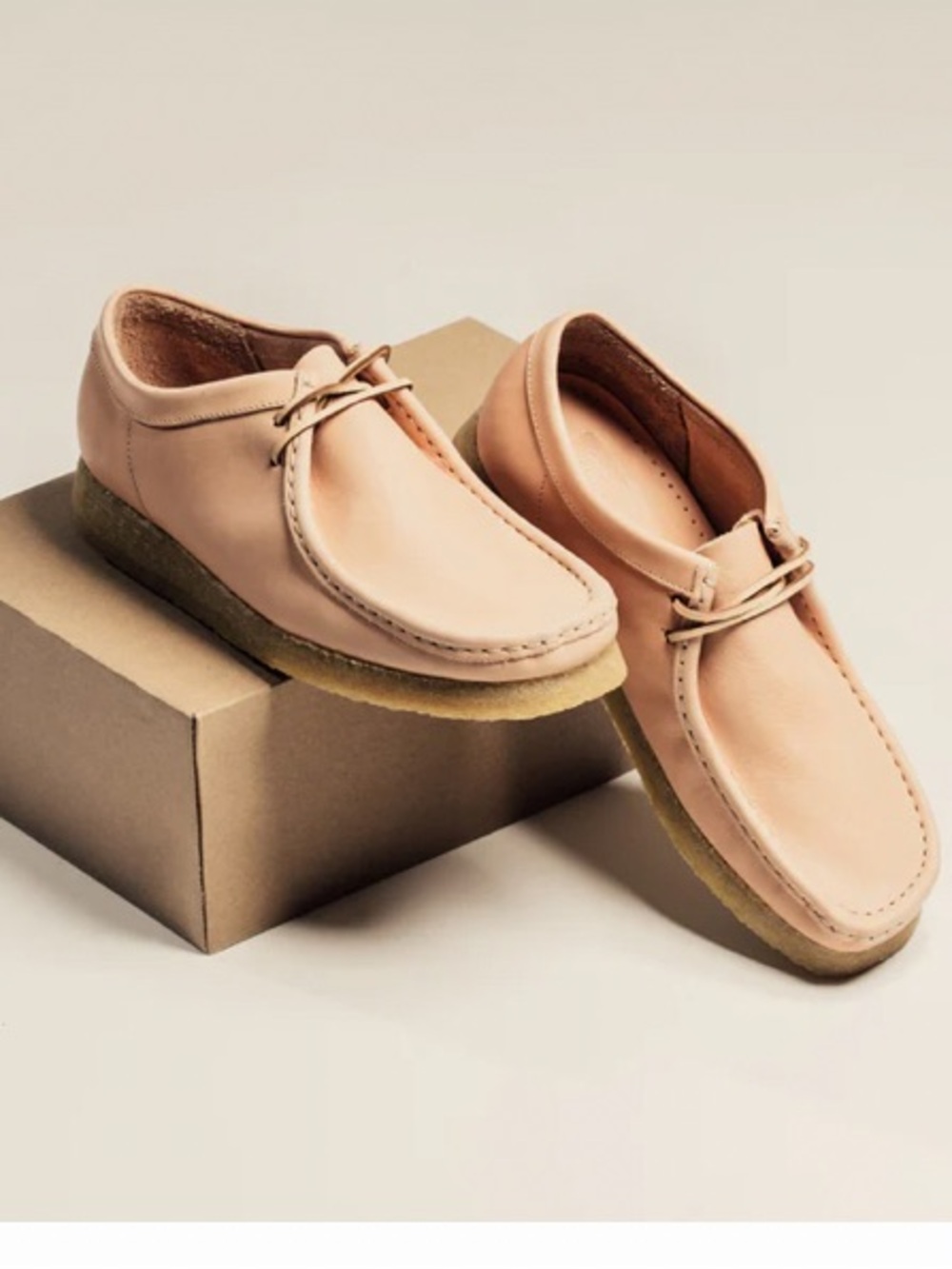 Clarks Men’s Wallabee Natural Veg Tan